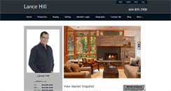 Desktop Screenshot of lancehill.ca